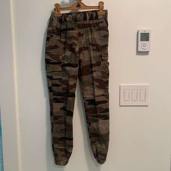 Target Camo Cargo Pants with Hearts - Picture 2 of 3
